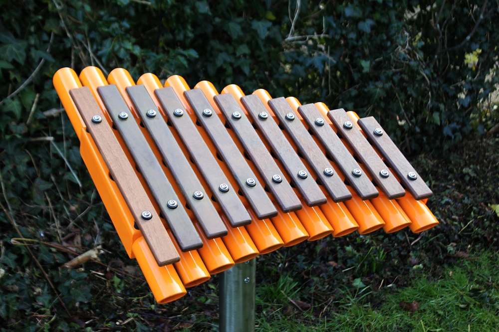 Outdoor xylofoon Cadenza Woden met noten uit Ipé-hardhout