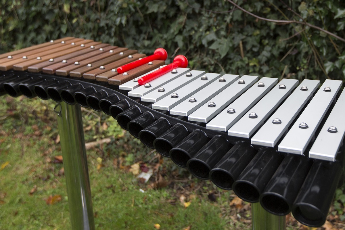 muziekinstrumenten voor de buitenruimte -outdoor xylofoons